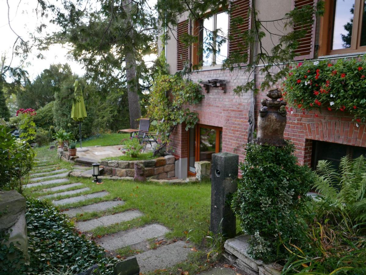 Ferienwohnung Dresden-Pillnitz - Elbhang-Villa - "Am Zuckerhut" Exterior photo